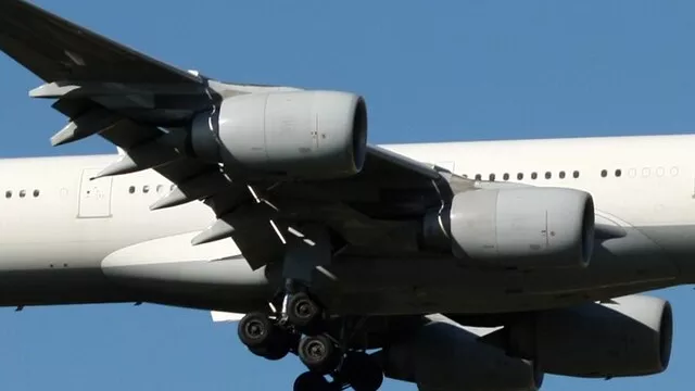 Representative image: Lufthansa Airbus A40-600 D-AIHF is landing at Frankfurt Int'l Airport