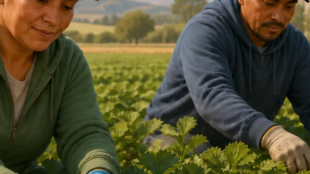 Illustration for California Judge Rejects Farmworker Wage Cuts
