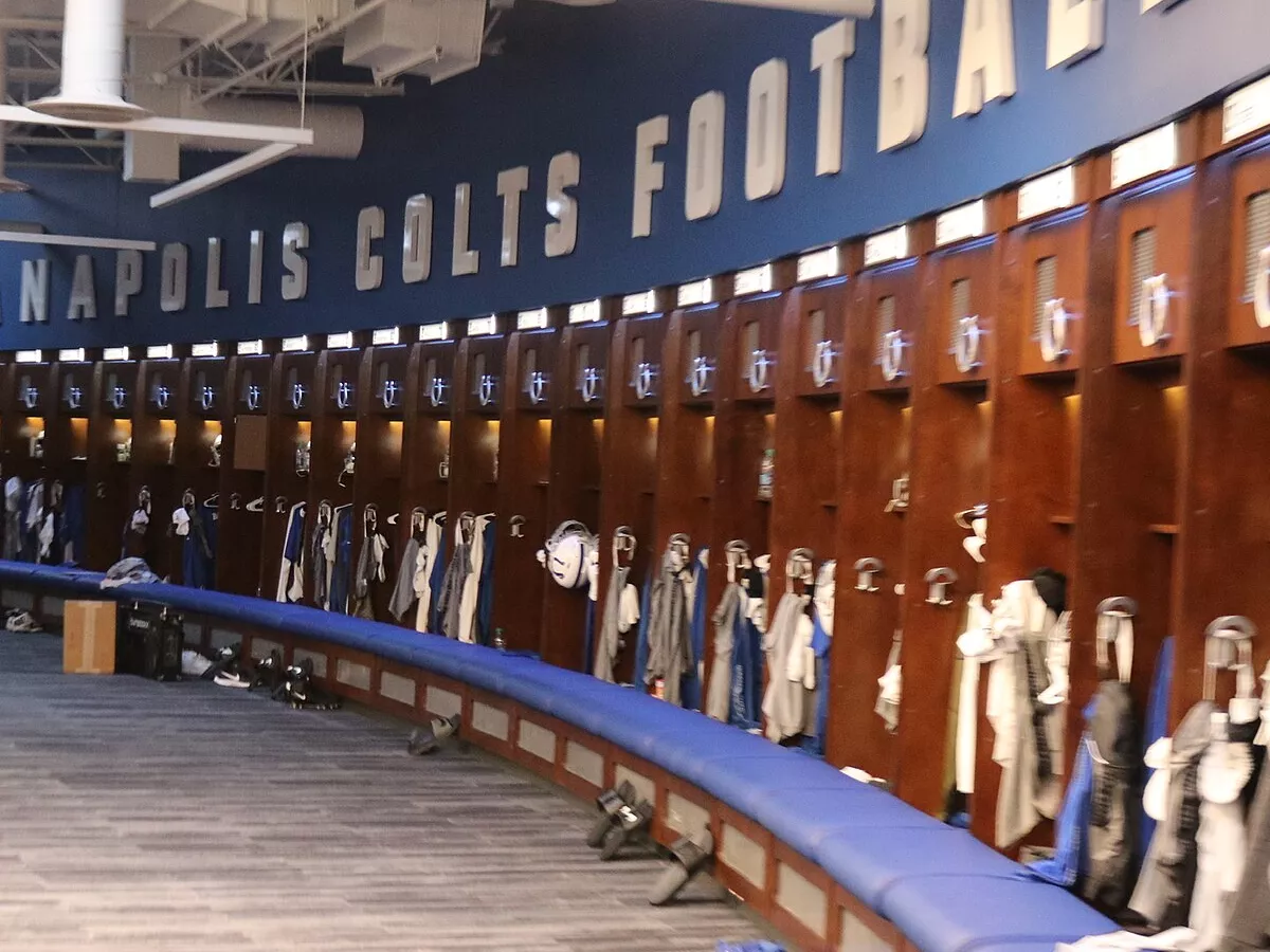 Representative image: The Indianapolis Colts Town Hall in May 2019 at Lucas Oil Stadium, Indianapolis, Indiana.