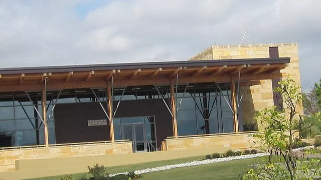 Representative image: Outdoor ampitheater at the Chickasaw Cultural Center during the 2012 Trail of Tears Conference in Sulphur, Oklahoma near the Chickasaw National Recreation Area Keywords: trte; trail of tears national historic trail; nht;