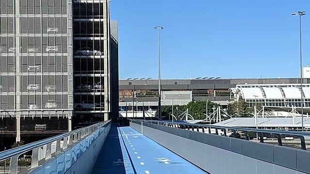 Representative image: Walkway to Sydney Airport Terminal 1