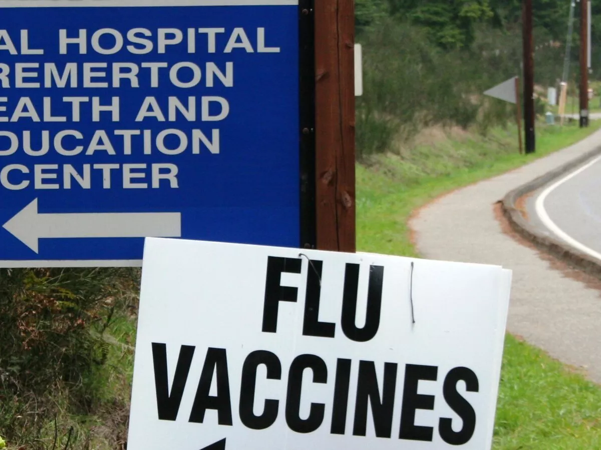 Representative image: Naval Hospital Bremerton’s Preventive Medicine will hold the annual influenza vaccination clinic Nov. 6-10 for uniformed service members, eligible beneficiaries and DoD Civilians at NHB’s Health and Education Center on N