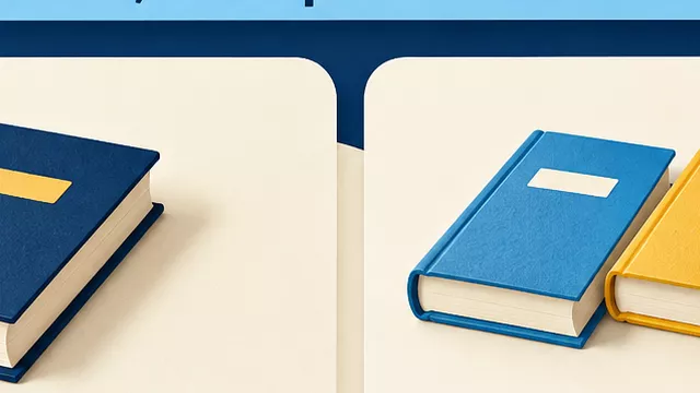 An English Test Kit there is and there are poster showing one book and exactly three books with matching example sentences.