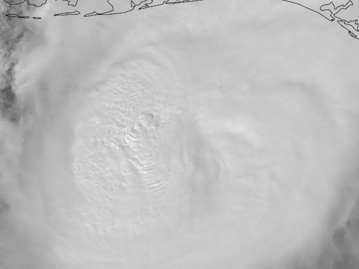 Representative image: A Category 3 Hurricane Isaias moves quickly towards a future landfall on the western Florida Panhandle.
