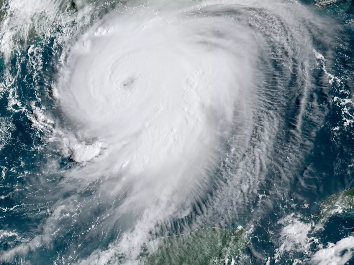 Representative image: GOES-16 (GOES-East) is monitoring Hurricane Laura in the Gulf of Mexico as it approaches the Upper Texas and southwest Louisiana coasts August 26, 2020. As of 10:00 a.m. CDT on August 26, Laura was a major category 3 hur