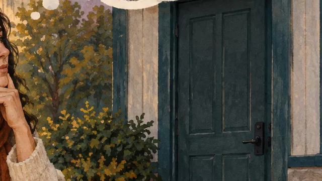A closed room leaves a visitor considering what may have happened.